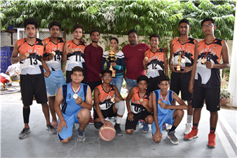 Kudos!!!! The Chintels BasketBall team did it once again. The Chintels Basketball team (boys) won the Late Vijayan Shukla Memorial inter-school Basketball Tournament held at Sir Padampat Singhania Education Centre yesterday. Teams from several reputed schools of the city participated in the event. The finals for the tournament was won by the Chintilians by a score of 57-35. Congratulations to the team and the coach for their efforts and bringing